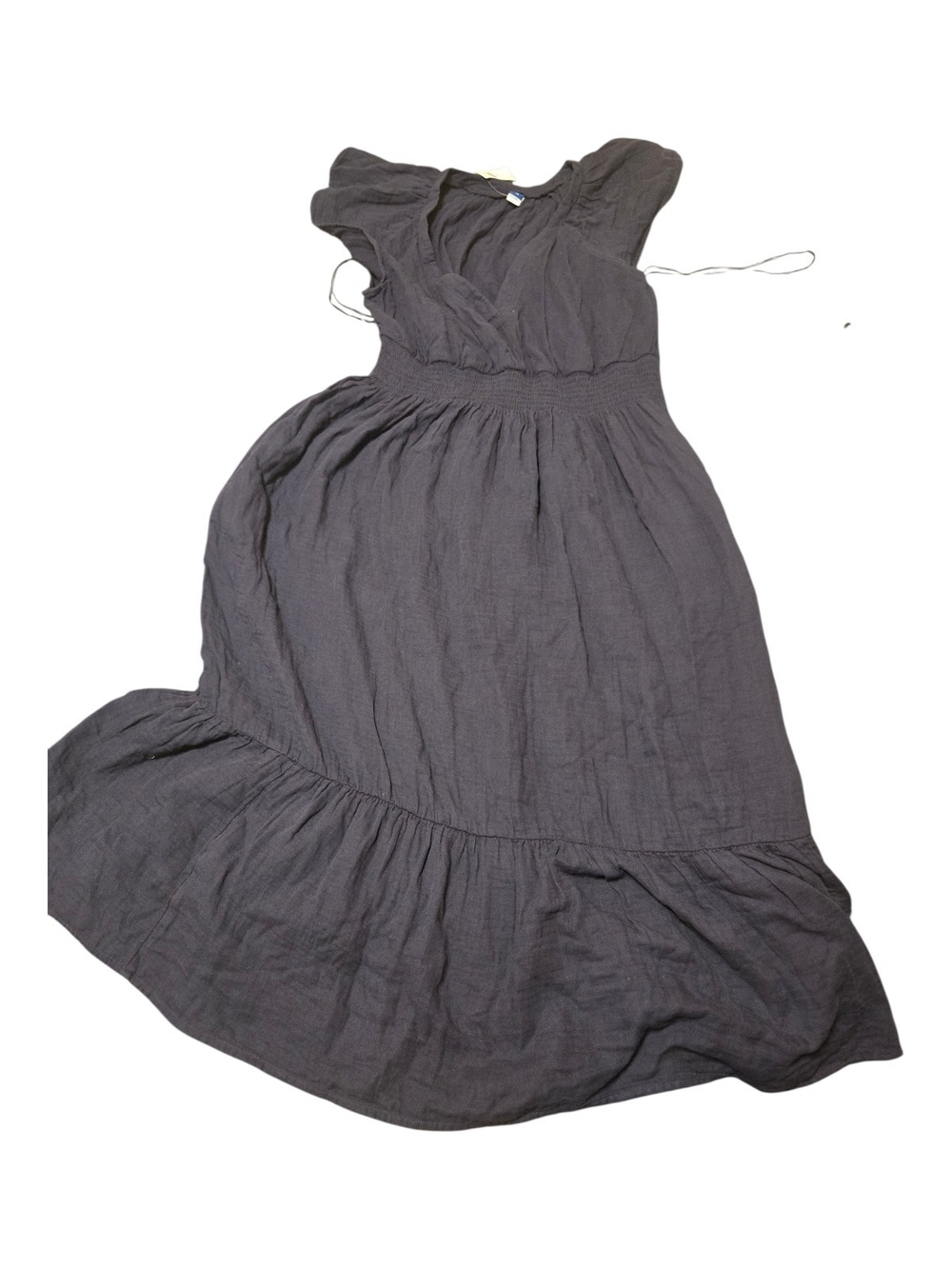 Old Navy Charcoal Tiered Maxi Dress